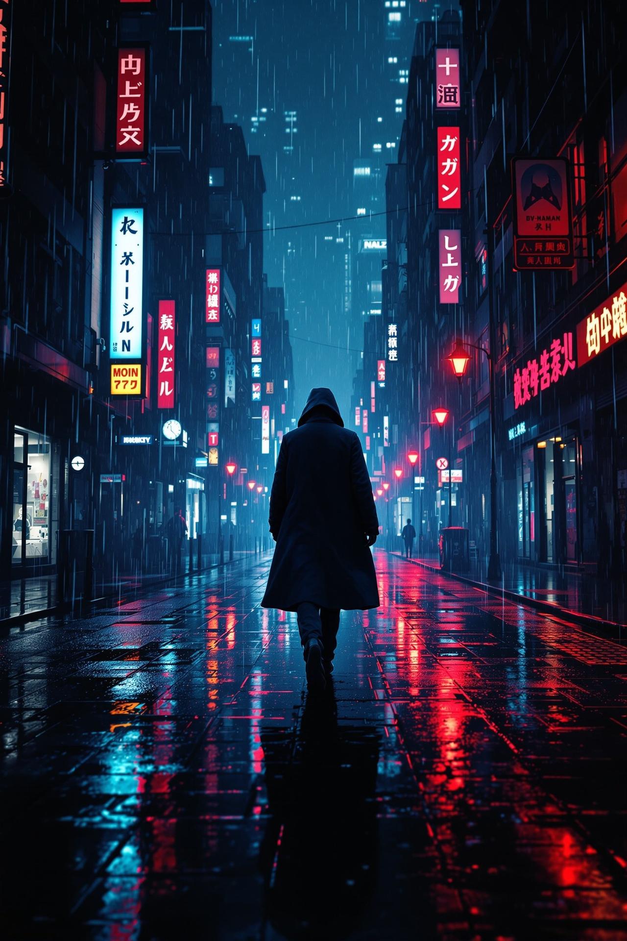 猫咪影院作品暗夜追凶海报